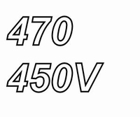 MUNDORF MLGO, 470uF/450V, ±20%, Elektrolytische Kondensator