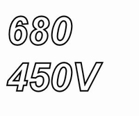 MUNDORF MLGO, 680uF/450V, ±20%, Electrolytic capacitor