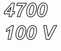 MUNDORF MLGO+, 4700uF/100V ±20%, Elektrolytische cond.