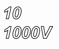 MUNDORF TUBECAP, 10uF/1000V, ±5%, Elektrolytische cond.