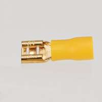MUNDORF BLADE8.RYE-6,3G, 6,3mm Faston Connector, yellow. 10p