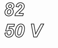 PANASONIC FCA, 82uF/50V elco, radial, 105º, low ESR, 5000hrs