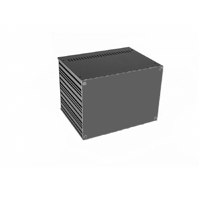 MODU Galaxy 1GX287N-4U, 3mm Schwartzes Front, 230x176x167mm