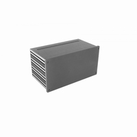 MODU Galaxy 1NGXA387N-4U, 10mm black front, 330x183x169mm