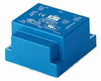 BLOCK FL trafo, PCB mount, 42VA, 2x115V > 2x12V