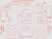 ELTIM PA-4989ps, 2x2W/16Ω, 2x4W/8ohm Power amplifier module