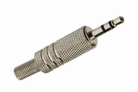 KACSA AP-343, 3,5mm stereo jack, max Ø4mm kabel