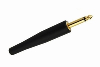 KACSA AP-402G, 6,3mm mono jack, max Ø6mm cable