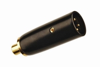 KACSA MC-930G cinch female/XLR male adaptor