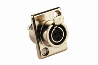 KACSA MC-956XLR mini chassis connector, female