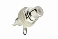 KACSA RJ-133ST, Professional, silverplated panel mount RCA j