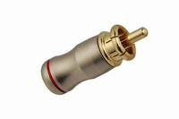 KACSA RP-215GT4, Professioneller vergoldet, short Typ RCA
