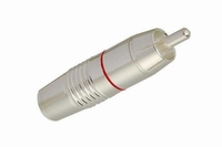 KACSA RP-412ST, Silver plated RCA plug pure silver plated ba