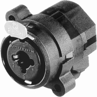 NEUTRIK NCJ-5FIS, combo Chassis Konnektor, 6,3mm Jack/3-Pol