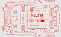 ELTIM VCA-2181B, 2-Kanal VCA/Puffer Bausatz
