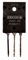 EXICON ECW20N20-W6, Mosfet, N-ch,TO264, 16A, 200V, 250W