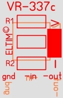 ELTIM VR-337c, negatief spanning regelaar module