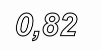 IT HQR32, Ferrit Spul, 0,82mH, OFC Ø0,71mm, R=0,48