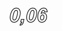 IT LU25, Luftspul, 0,06mH, OFC Ø0,71mm, R=0,17