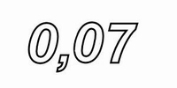IT LU25, Luftspul, 0,07mH, OFC Ø0,71mm, R=0,18