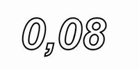 IT LU25, Luftspul, 0,08mH, OFC Ø0,71mm, R=0,19