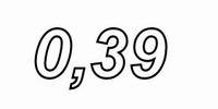 IT TRI62, Tritec Luchtspoel, 0,39mH, OFC Ø0,6, R=0,16