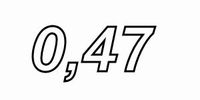IT TRI62, Tritec aircoil, 0,47mH, OFC Ø0,6, R=0,17