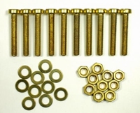 IT BEF/FE96, Brass mounting bolts/nuts/rings, M5x30