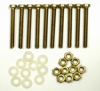 IT BEF/HQG36/26, Brass mounting bolts/nuts/rings M4x35