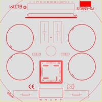 ELTIM PS-UN80S KMH, Symmetrisches Netzteil ±80V 25A max