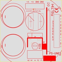 ELTIM PS-UN63 ALC , netvoeding module, 63V, 8A max