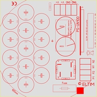 ELTIM PS-UN100RQ MLGO1, Netzteil Modul, 100V 15A max