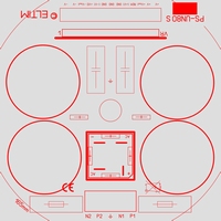 ELTIM PS-UN80S LKG, netvoeding ±80V, 20A max