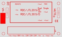 ELTIM VR-RDC30, Spannung Konverter/Regler Modul, 30W
