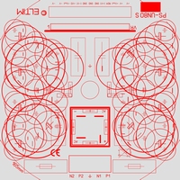 ELTIM PS-UN80S, Symmetrical Power Supply KIT, ±25A max