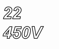 MUNDORF MLGO, 22uF/450V, ±20%, Elektrolytische Kondensator