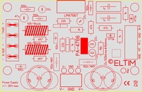 ELTIM PA-4766 NHG, 2x50W Verstärker Modul