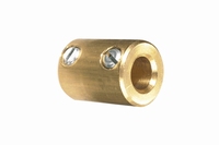 Buskoppeling voor verbinding van 2x 6mm assen