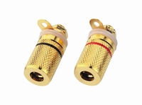 MONACOR BP-250G, Speaker terminal paar