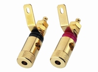 MONACOR BP-260G, Lautsprecher terminal Paar