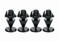 MONACOR SPS-10/SC, set speaker spikes, 4 stuks