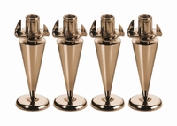 MONACOR SPS-35/GO, set speaker spikes, 4 stuks