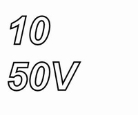 PANASONIC FRA, 10uF/50V, elco, radiaal, 105º, 10.000uur