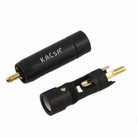 KACSA RP-80GT, RCA Konnektor, Schwarz alu housing, pure gp K