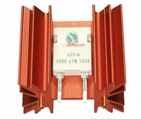 MUNDORF MREU30 heatsink, red, PCB mount