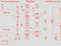 ELTIM PrePHONO 3U-XLR, MM/MC Phono amplifier module, 3U