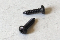 Schroef zwart, 3,9x16mm, 16st.