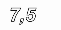 CADDOCK MP725, dikfilm weerstand, 7,50Ω, 1%, 25W, SMD D-Pac