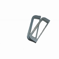 MODU 1MAN04B, gefreesde grepen 4U, zilver, 10mm