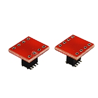 BURSON SO8 to DIP8 adapter paar